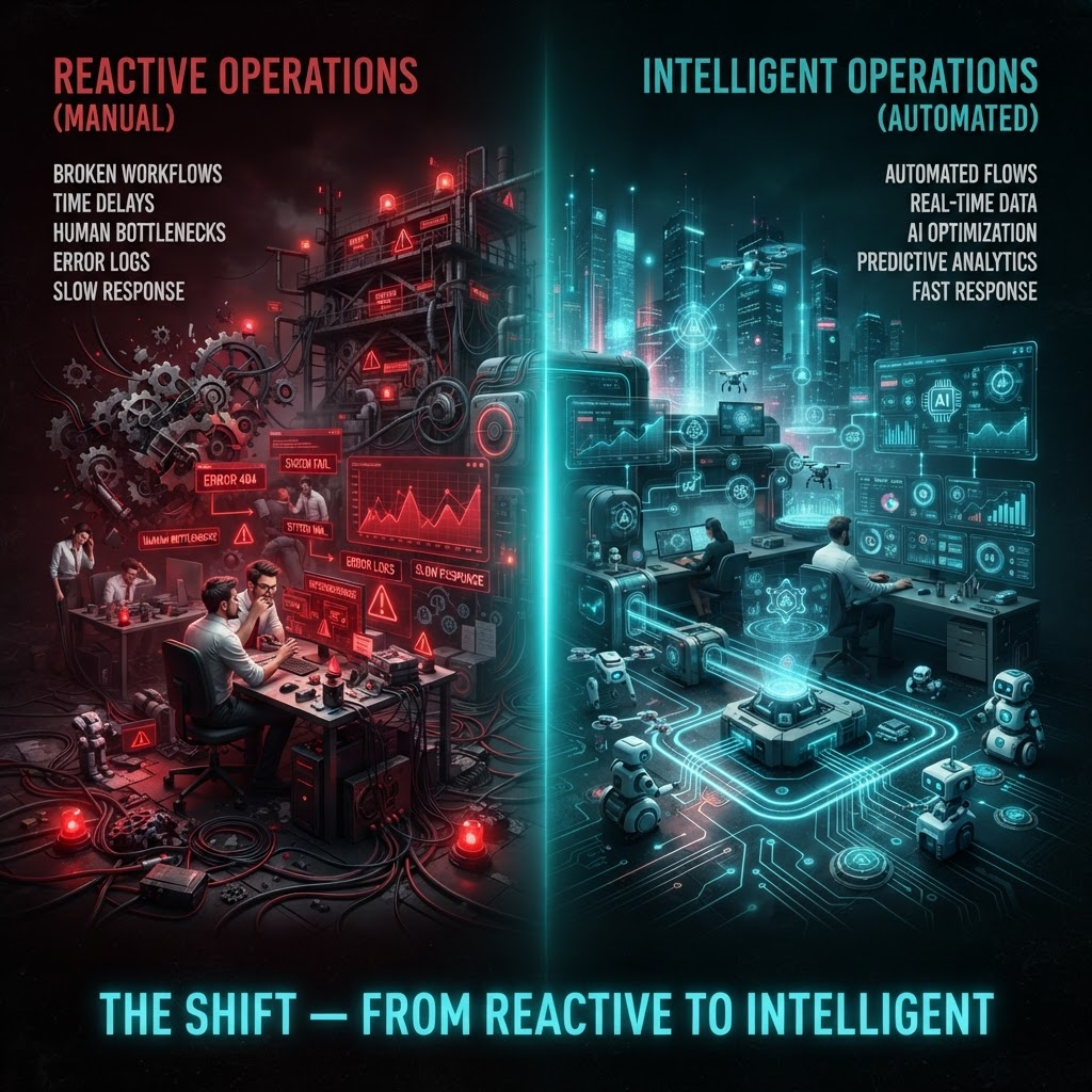 Reactive vs. Intelligent Operations